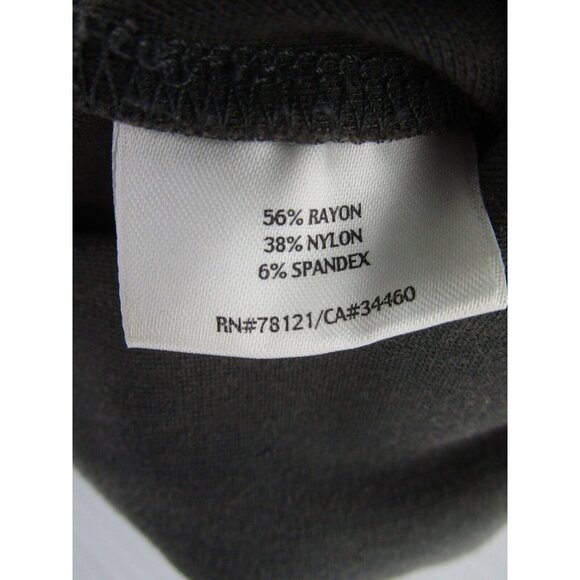 Eileen Fisher Pants Medium Pull On Leggings High Rise Knit Casual * - Picture 8 of 9